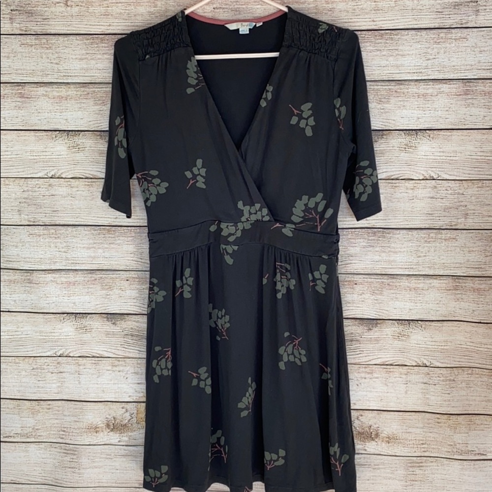 Boden Charcoal Dress